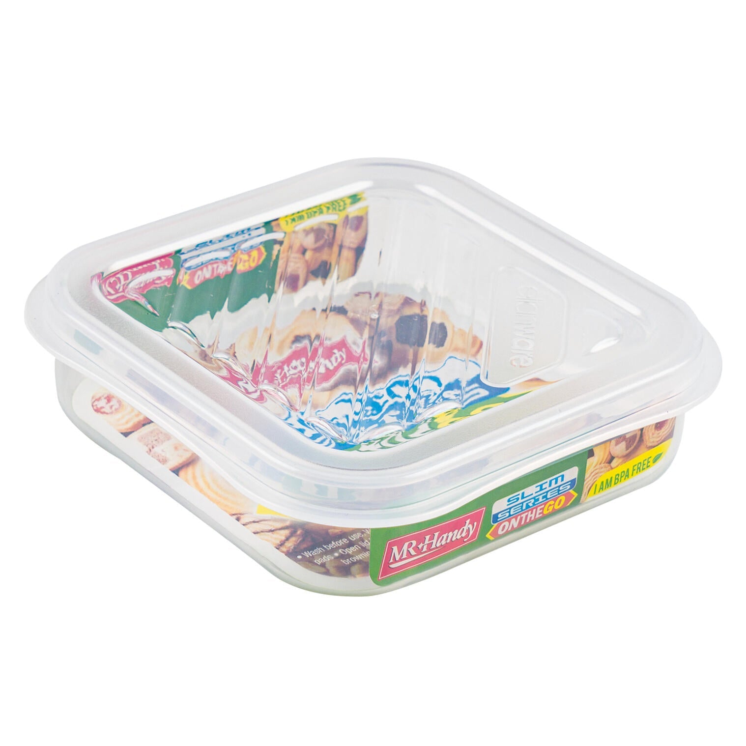 Mr. Handy Square Food Container - 11oz (Pieces=48)