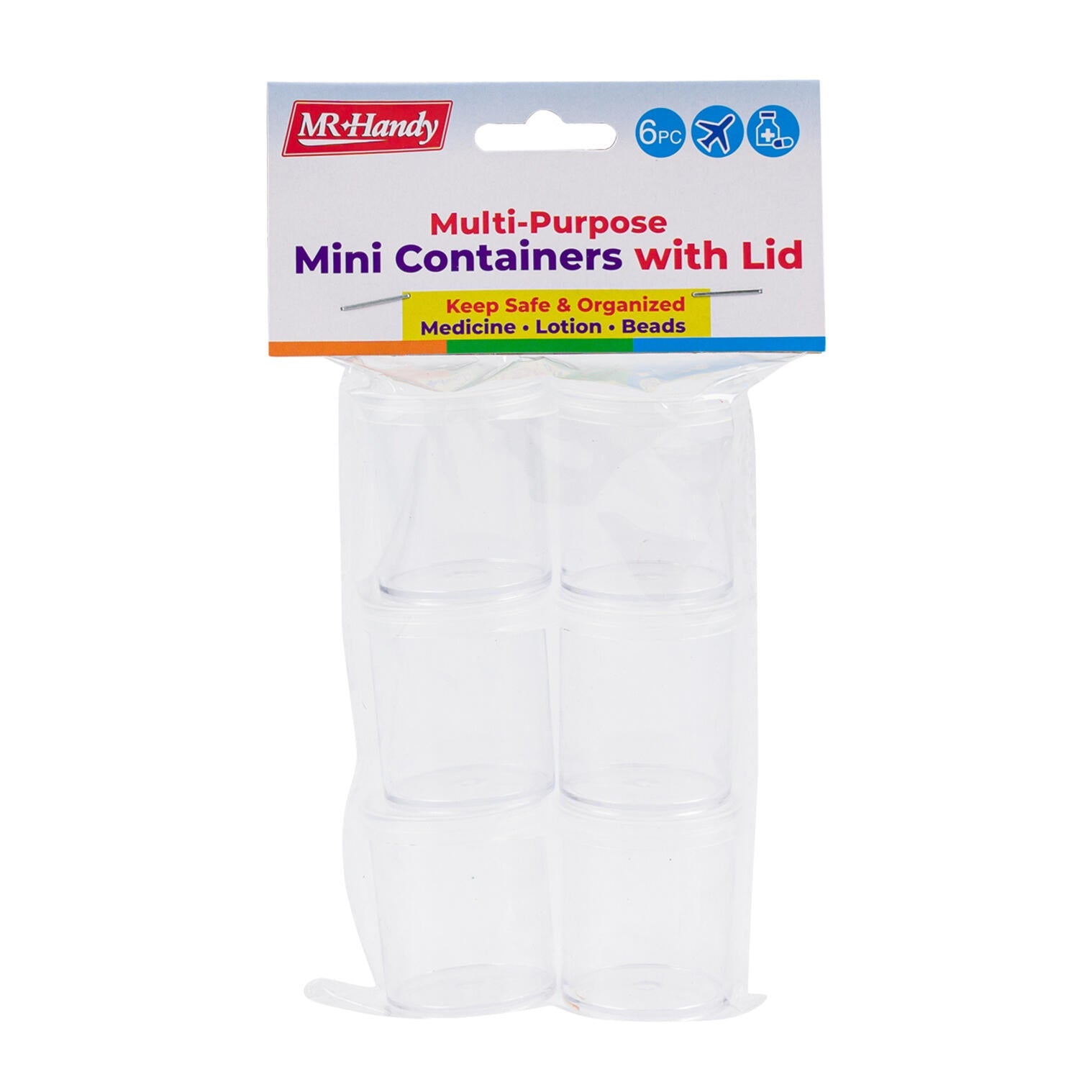 Mr. Handy Mini Container W/ Lid - 1.1 (Pieces=48) – Mr. Handy Shop