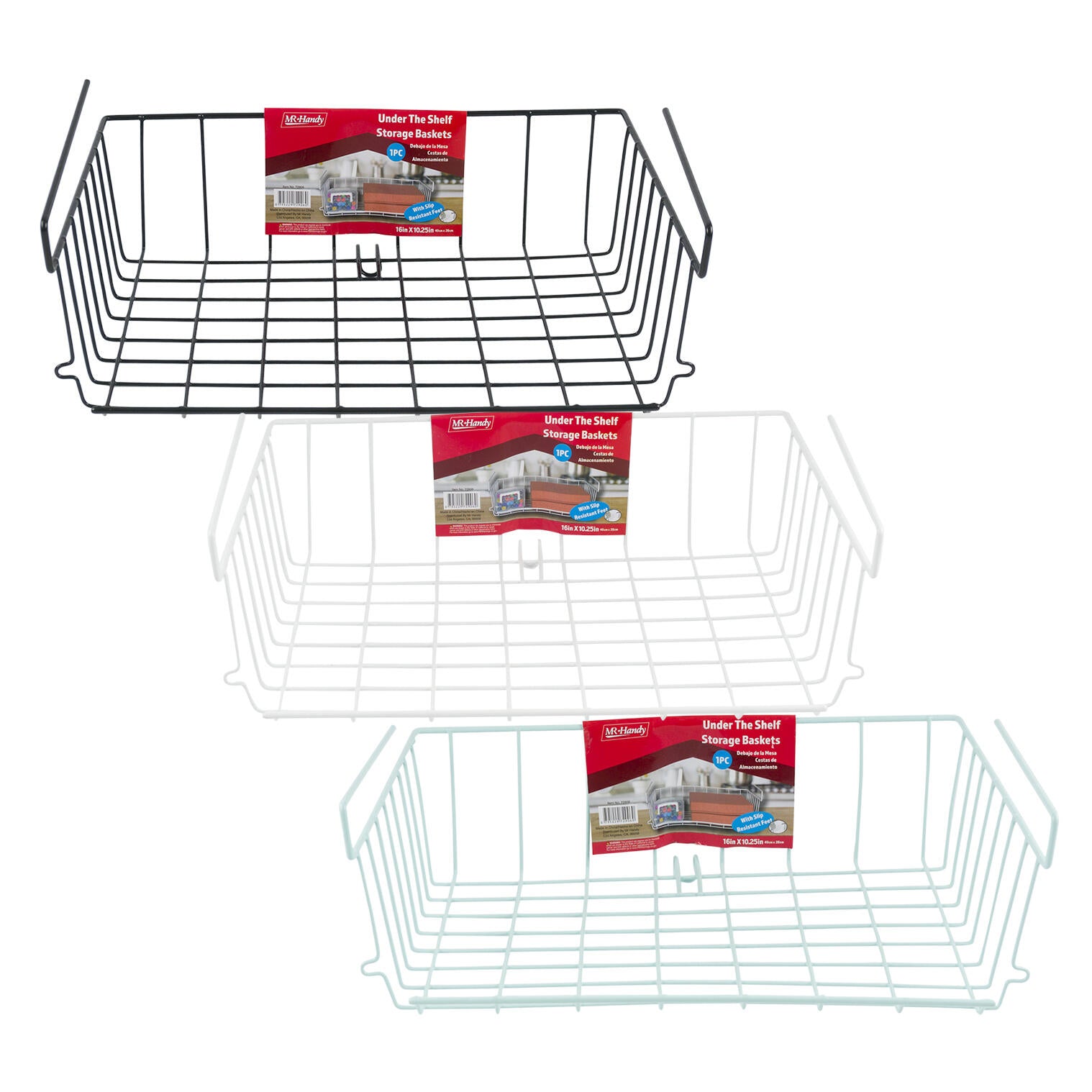 Mr. Handy Under the Shelf Storage Baskets - 16" (Pieces=36)
