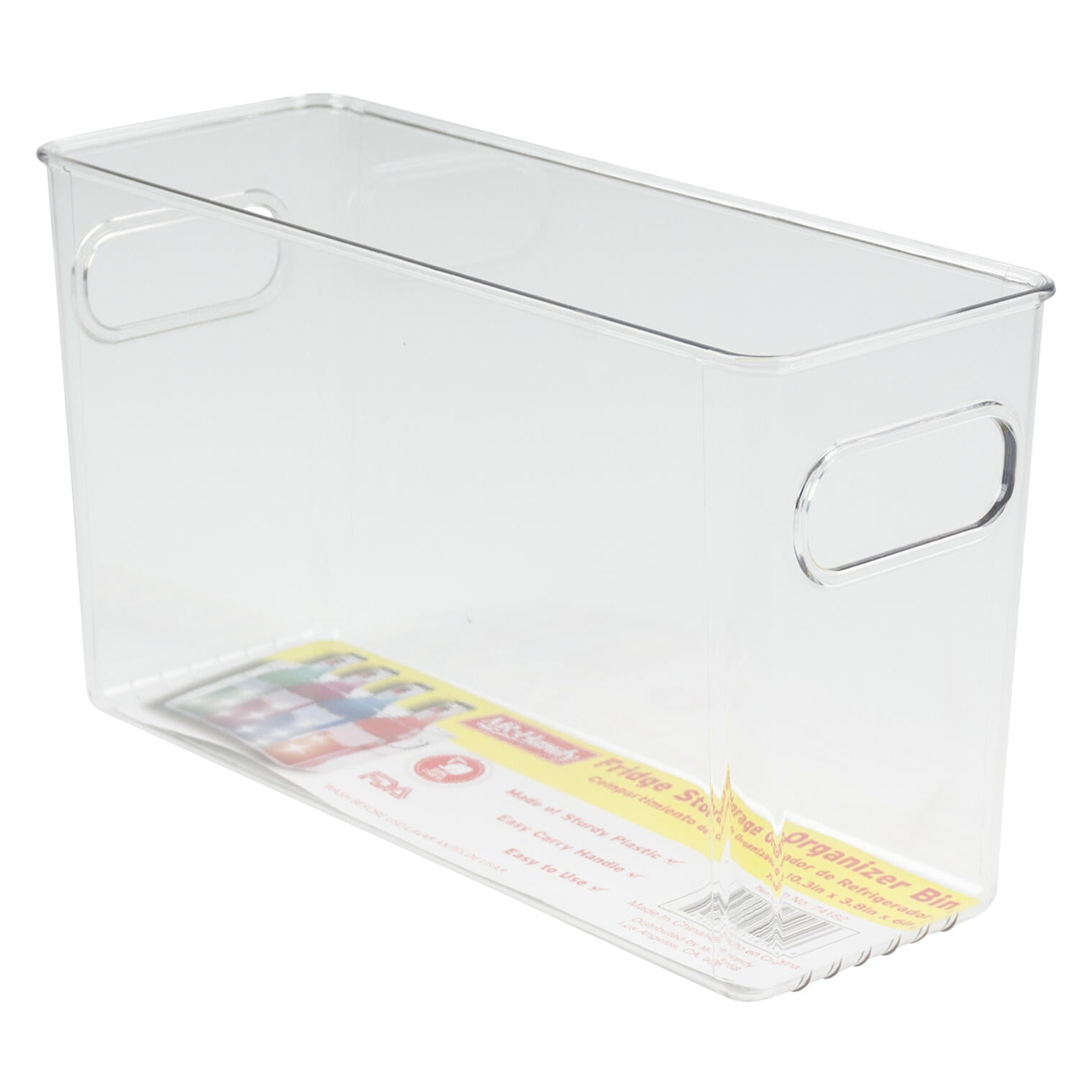 Mr. Handy Plastic Fridge Bin - 10.3" (Pieces=24)
