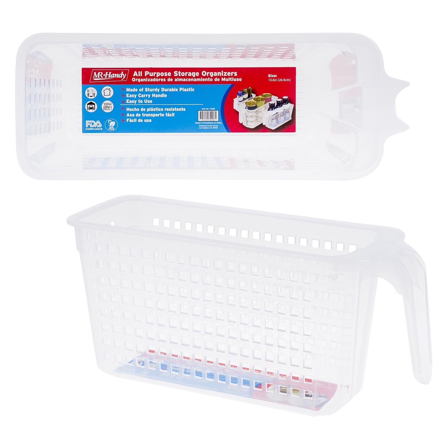 Mr. Handy Plastic Pantry - 10.6" (Pieces=24)