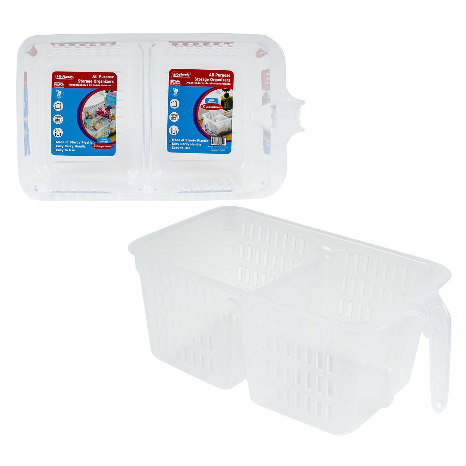 Mr. Handy 2-Section Pantry Organizer (Pieces=24)