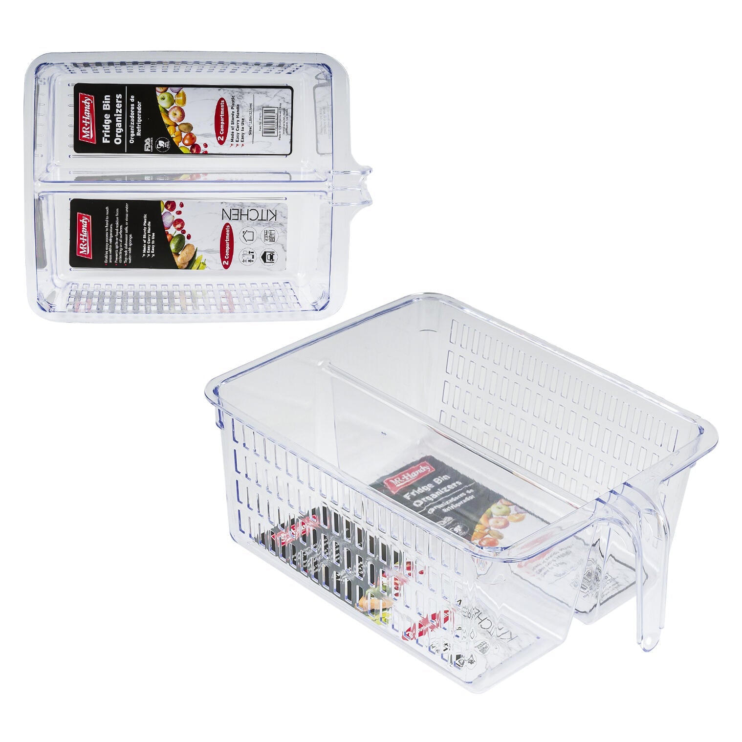 Mr. Handy 2-Section Pantry Organizer - 12.8" (Pieces=12)